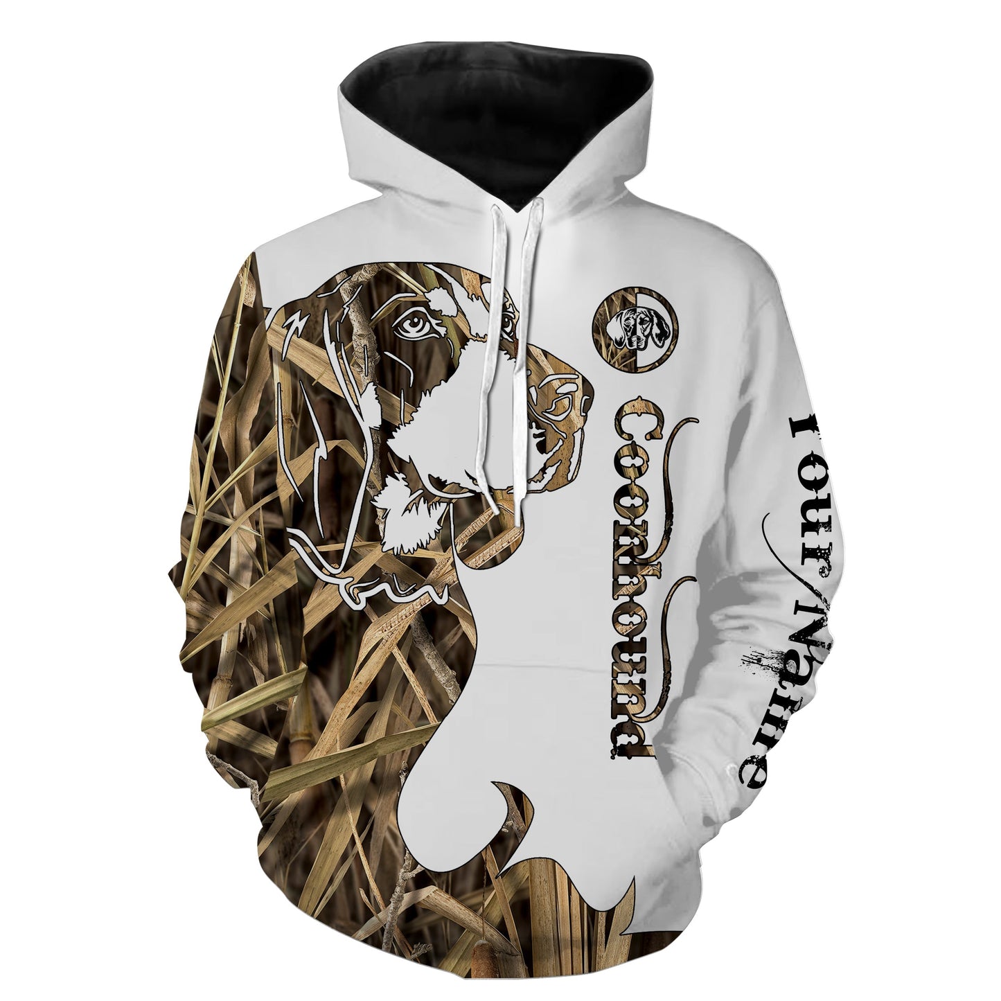 Coonhound best coon hunting dog camo shirts personalized waterfowl camo hunting shirts for men Hoodie