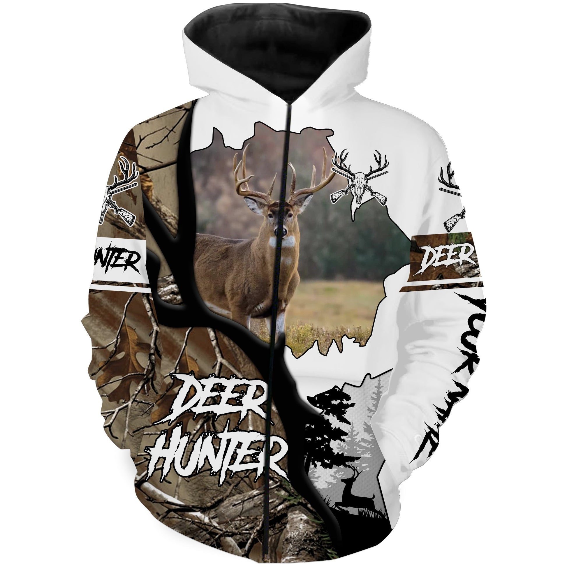 Deer hunting camo clothes custom whitetail deer hunting t shirts