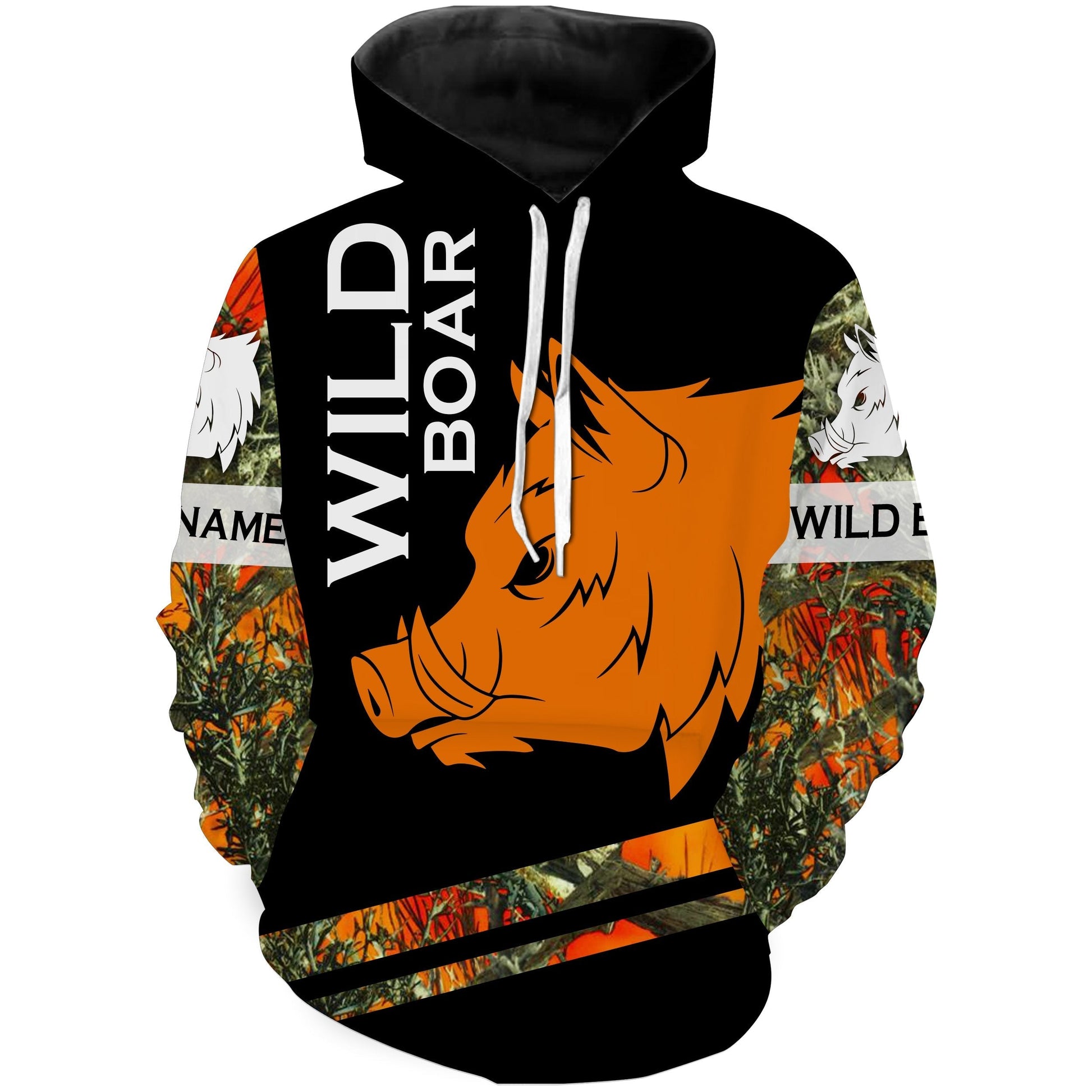 Wild Boar hunting custom Name 3D All over print shirts