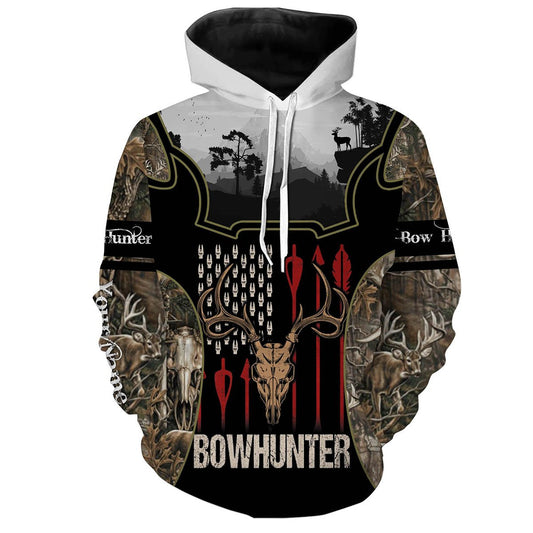 Bow Hunting Custom Name 3D All Over Print Shirts  Hoodie Hoodie