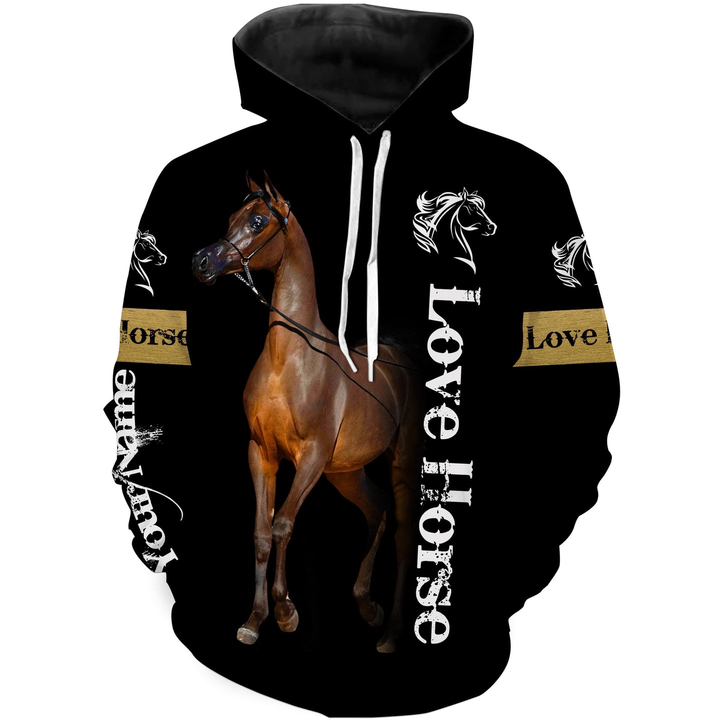 Personalized love Horse full printing Shirt Gift ideas for Horse lovers - FSD735