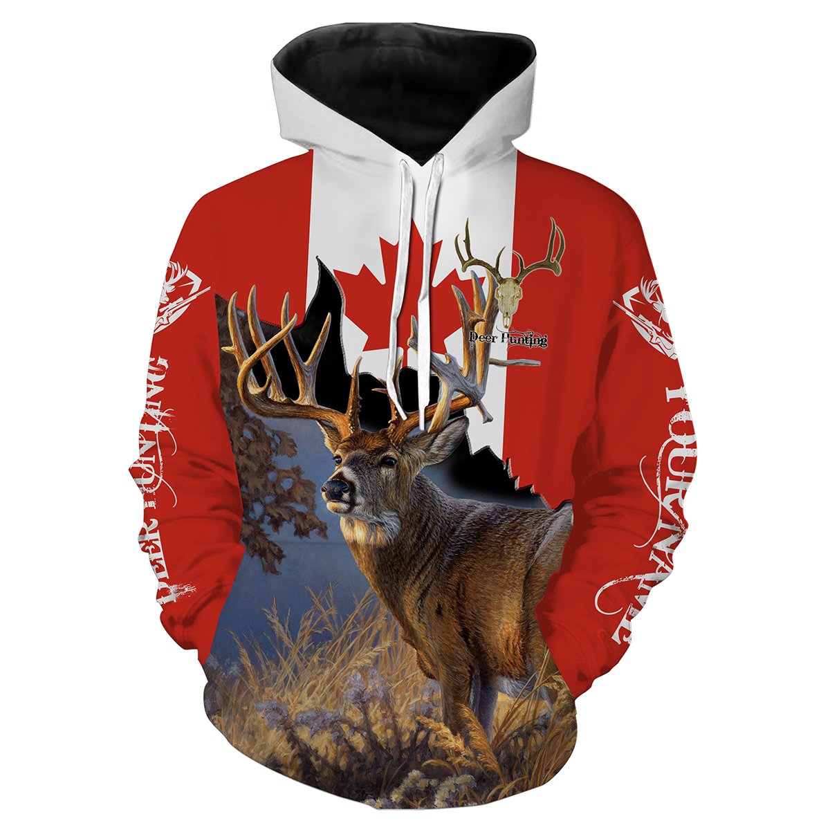 Canada Deer hunting custom name 3D All over printed Shirt Personalized Gift for hunter FSD572