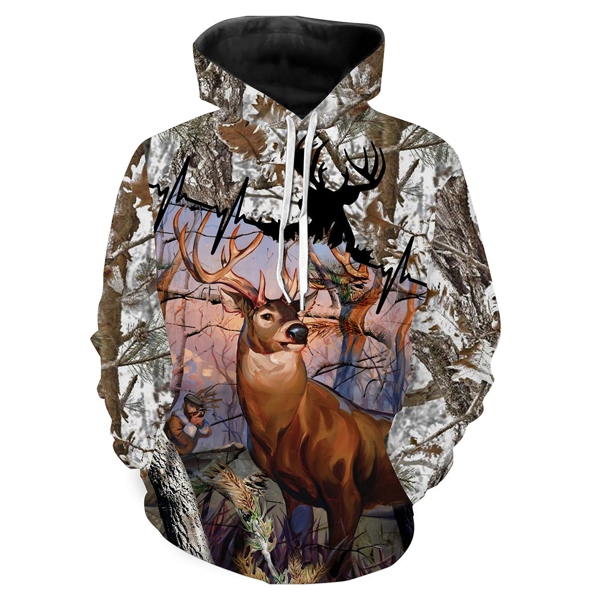 Deer Hunting Camo 3D All Over Print Shirts  Hoodie Hoodie