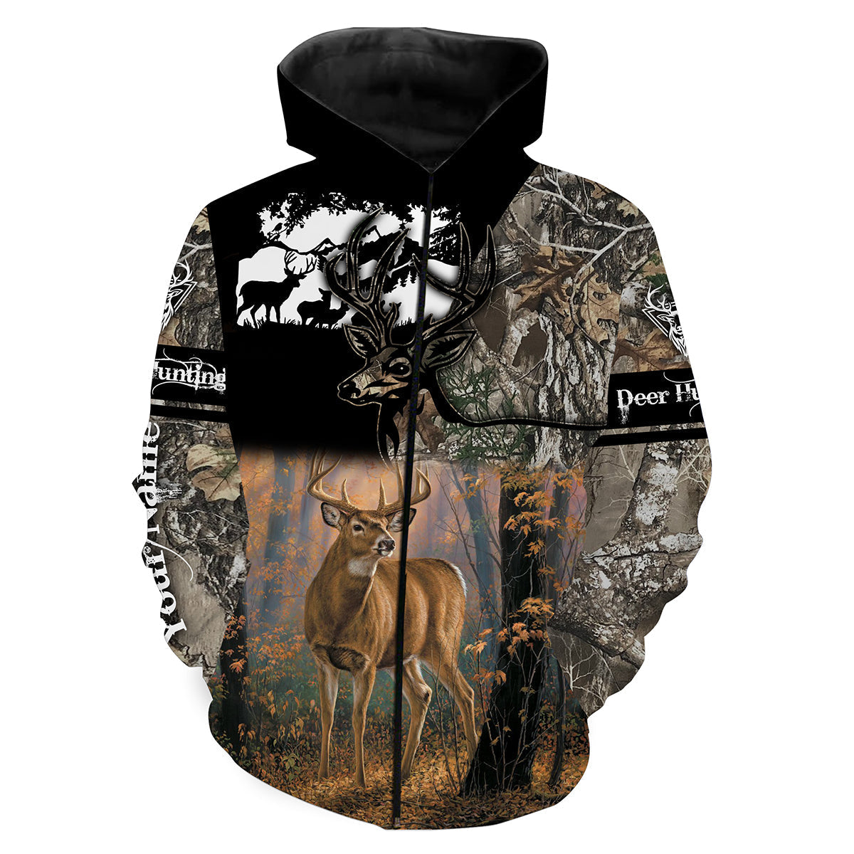 Best Deer hunting Shirts Personalized hunting shirt Gifts for Deer hunter FSD694 Zip up hoodie