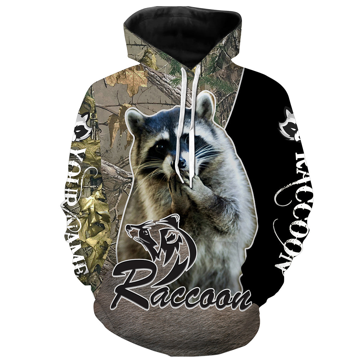 Racoon custom Name 3D All over print shirt