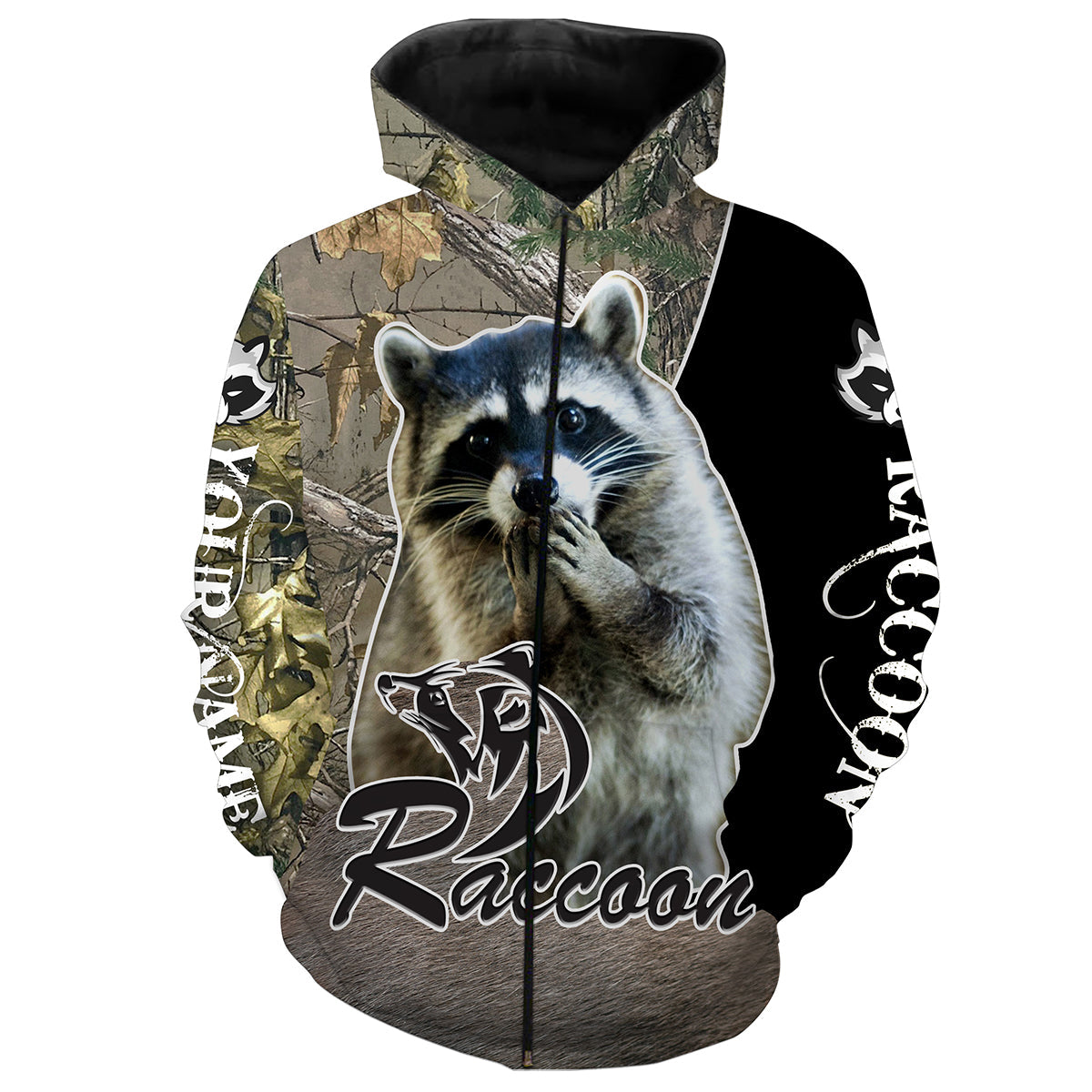 Racoon custom Name 3D All over print shirt