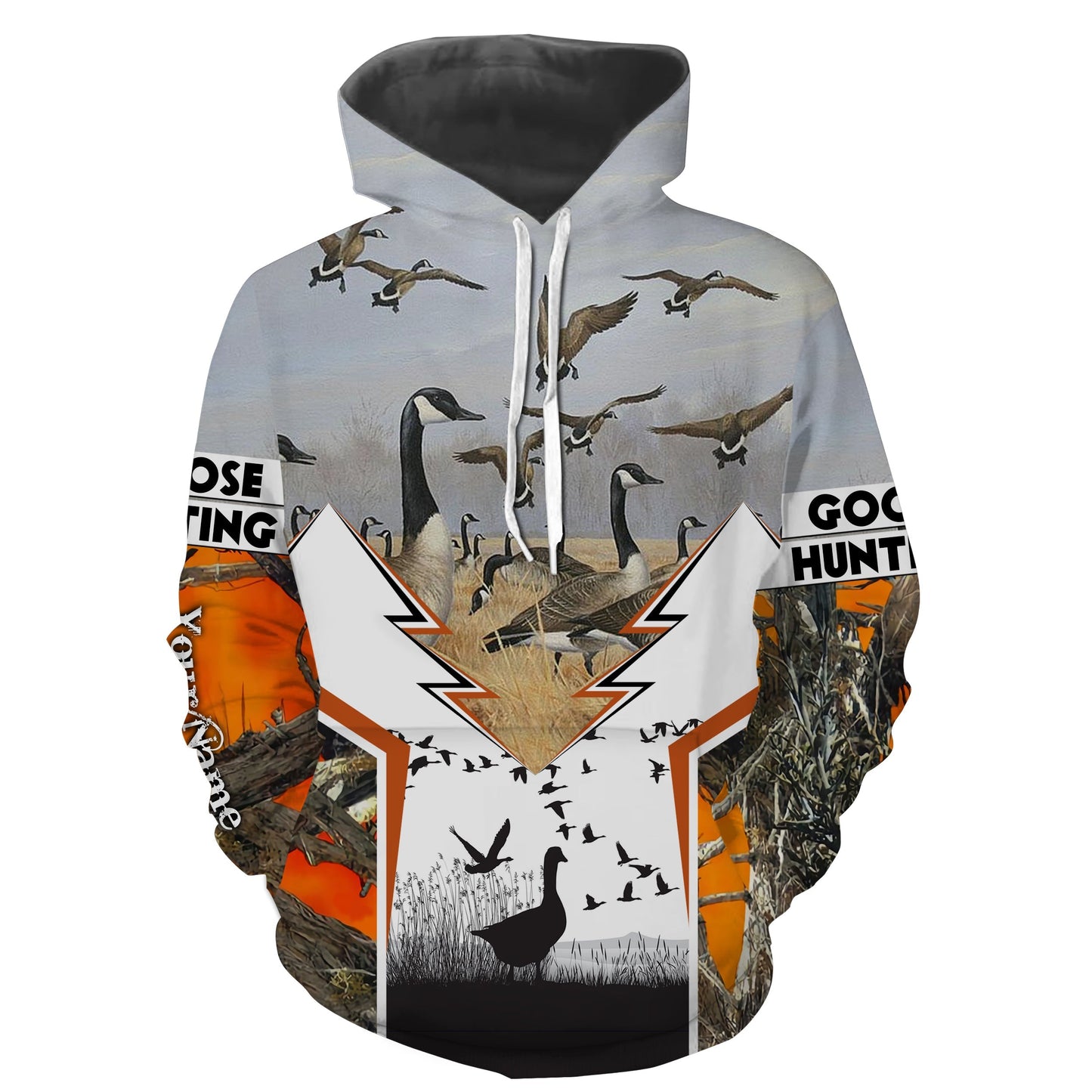 Goose hunting customized Name 3D All over print Shirt, Hoodie Personalized hunting gift FSD1002