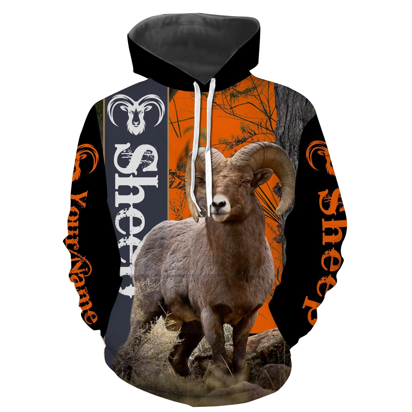 Sheep Hunting Custom Name 3D All Over Print Shirts  Hoodie Hoodie