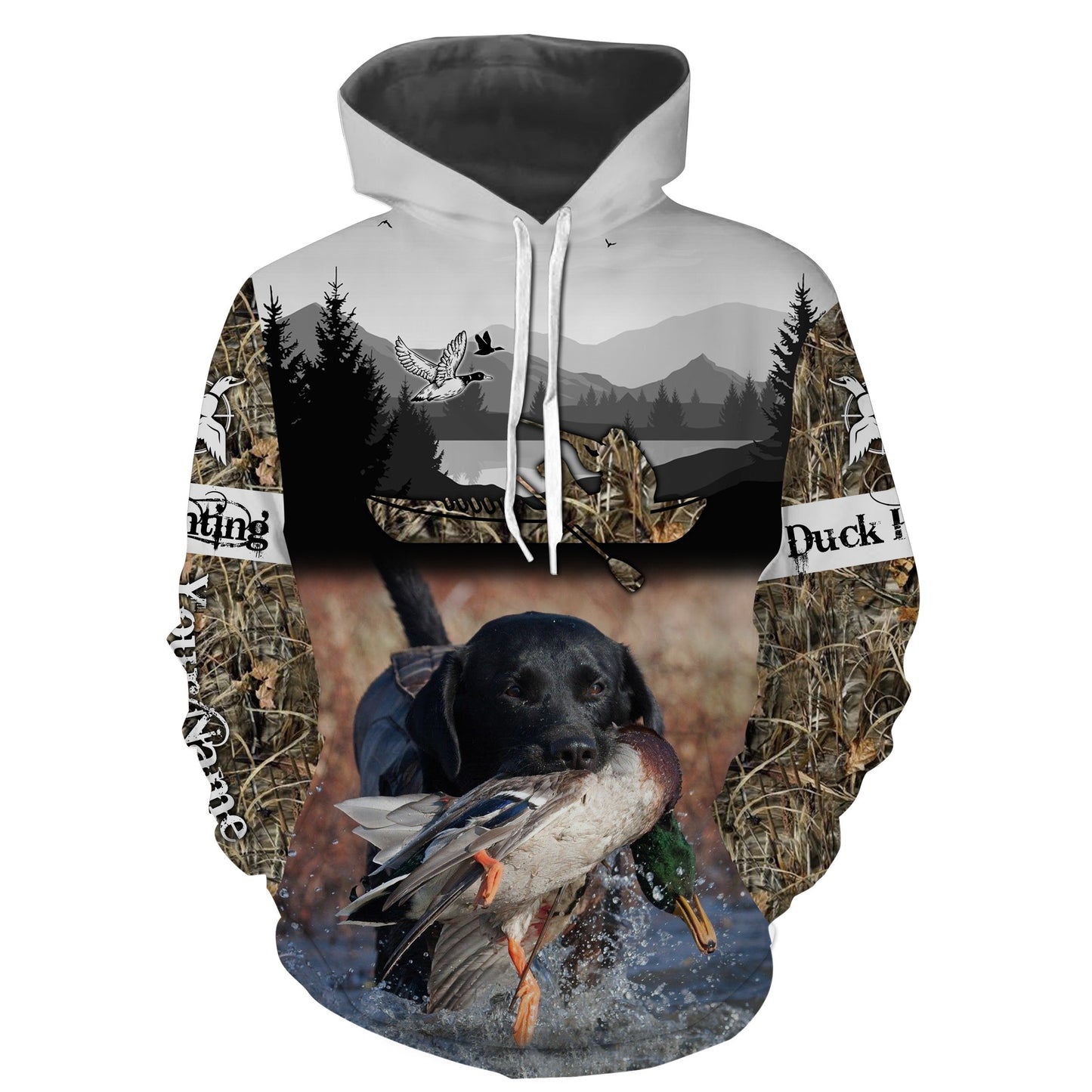 Kayak Duck hunting custom name 3D All over printing Shirt Hunting gifts FSD567