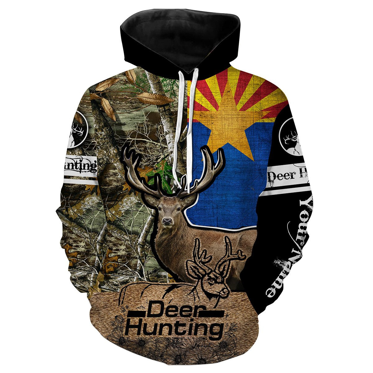 Arizona Archery Mule deer hunting Custom Name 3D All over print Shirts - FSD260