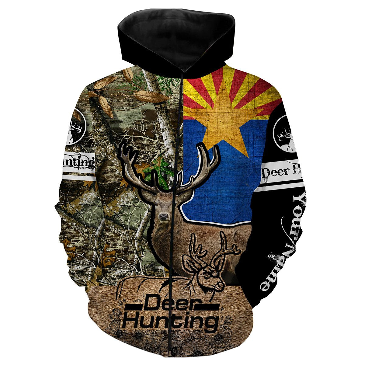 Arizona Archery Mule deer hunting Custom Name 3D All over print Shirts - FSD260