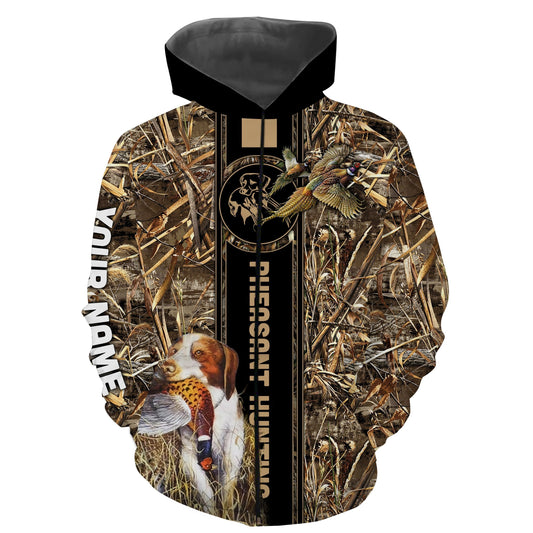 Pheasant hunting custom Name 3D All over print shirts Personalized hunting gifts FSD447