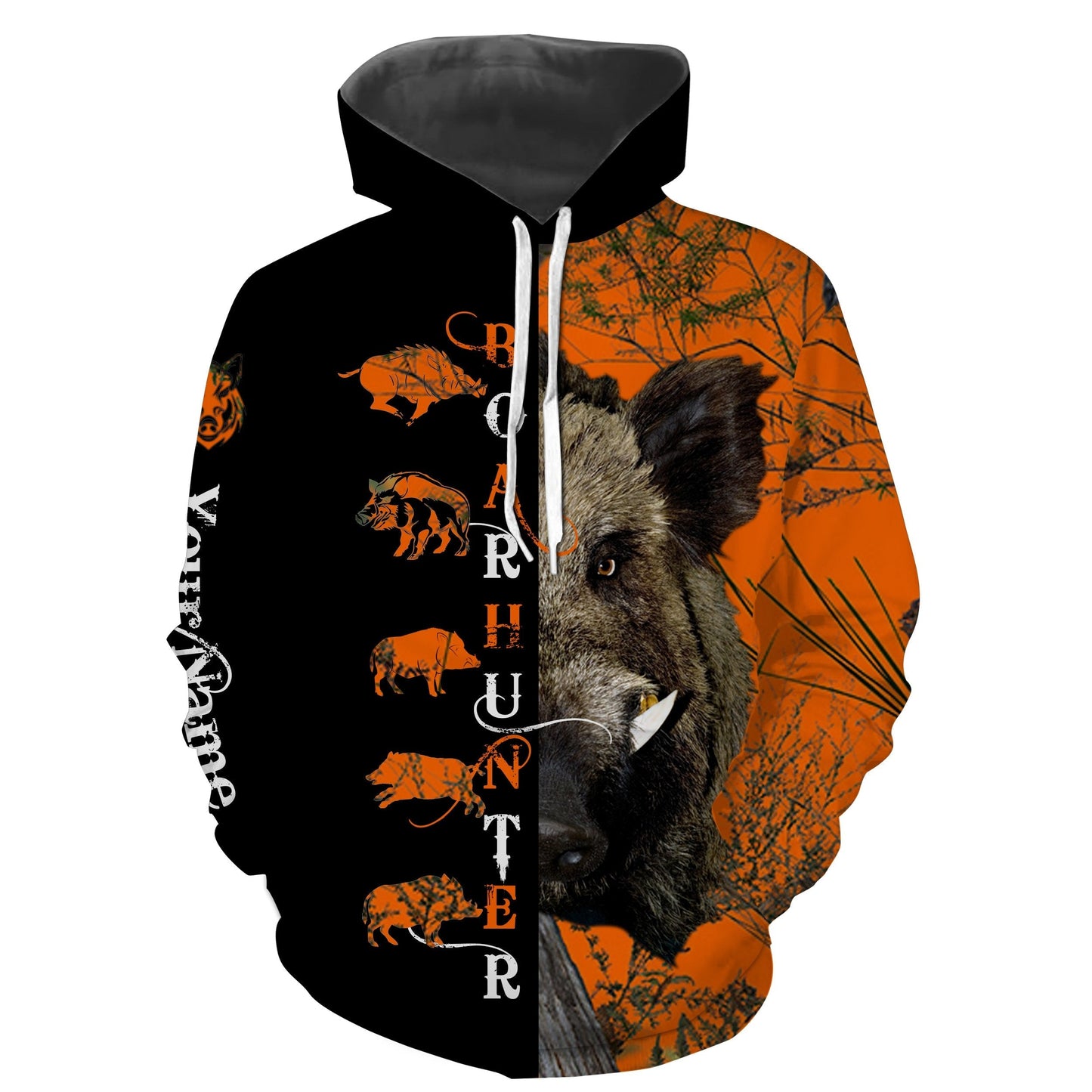 Boar hunting Custom Name 3D All over print Shirts