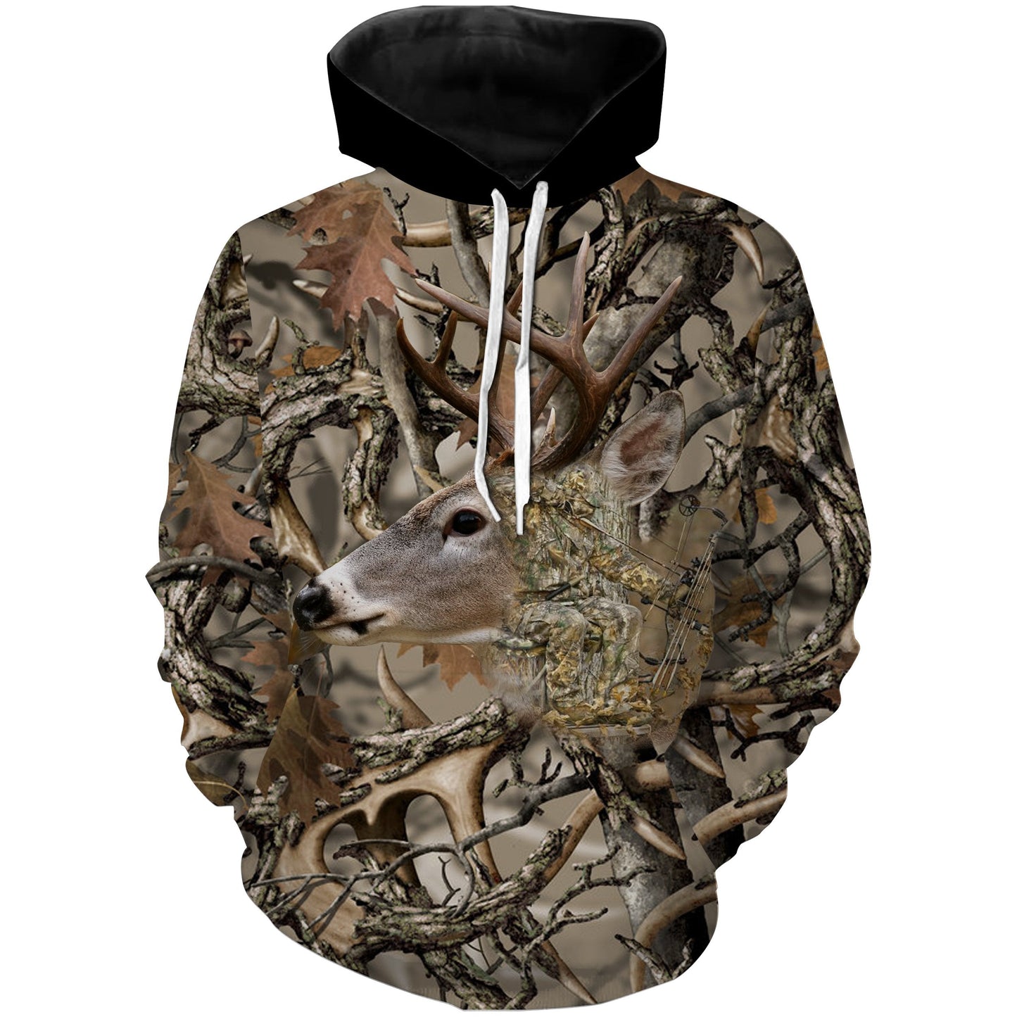 Deer Hunting Camo All Over Print Shirts  Hoodie Hoodie