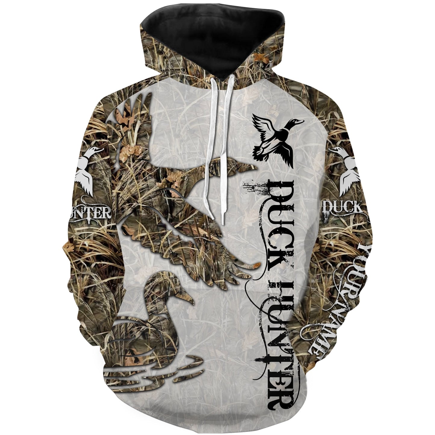 Duck Hunting Custom Name 3D printing Hoodie Hoodie