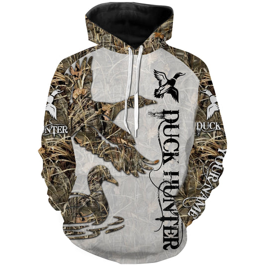 Duck Hunting Custom Name 3D printing Hoodie Hoodie