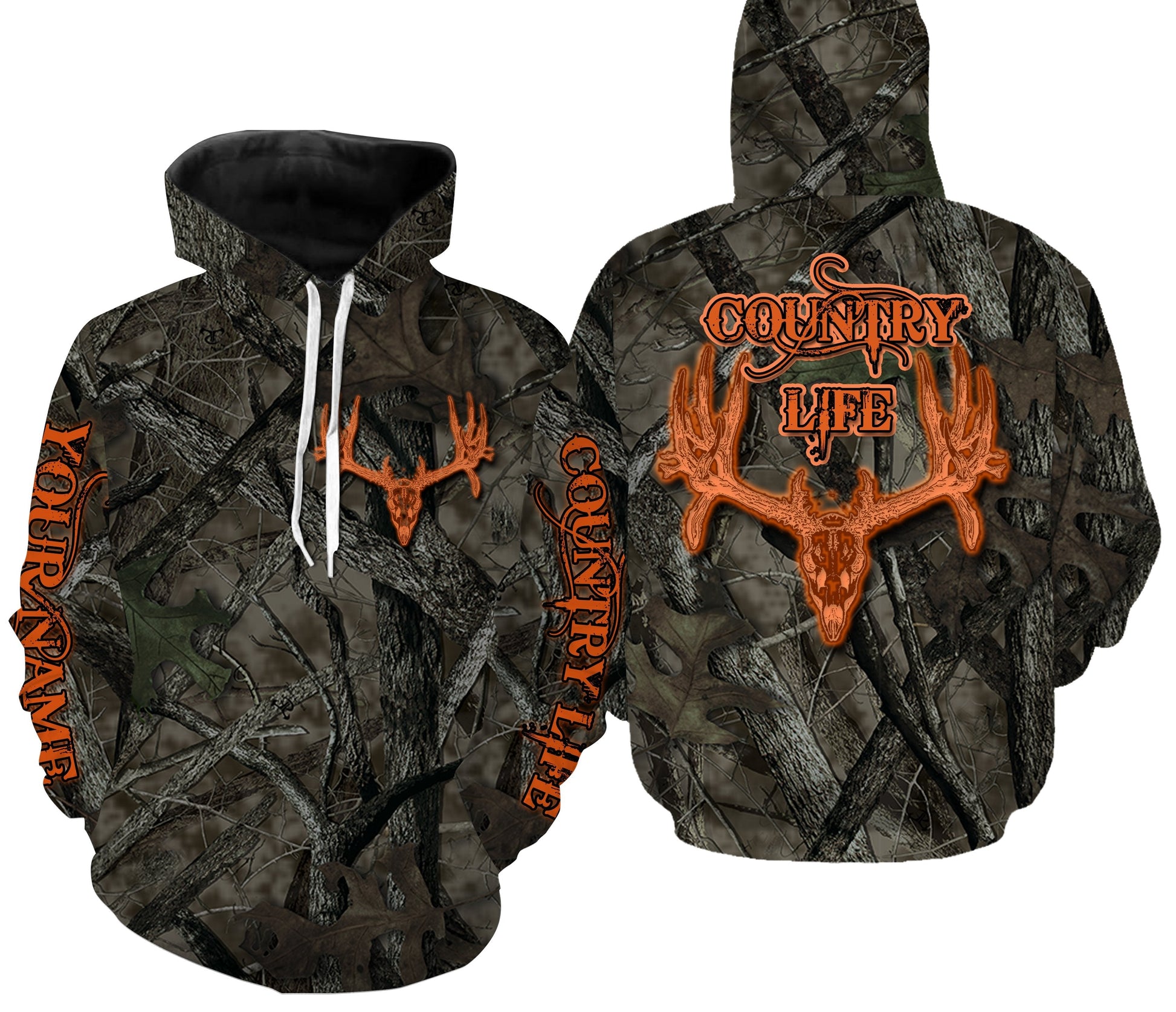 Country Life clothes custom Name 3D All over print Shirts, Face shield - Personalized hunting gifts - FSD405