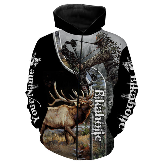 Best Elk Hunting Custom Name 3D All over print Shirt, Hoodie Personalized gift - FSD893