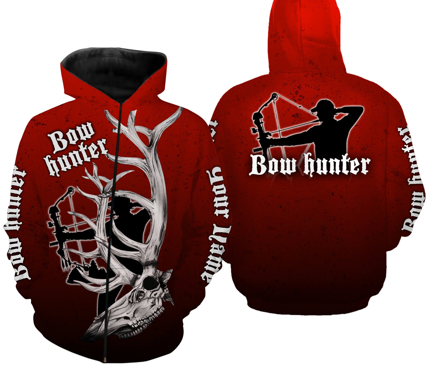 Archery Bow hunter Custom Name 3D All over printing Shirt Personalized hunting gifts FSD647