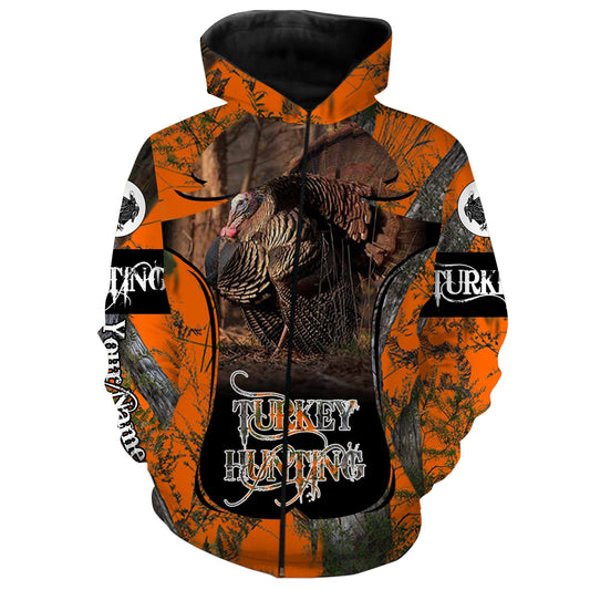 Turkey hunting Custom Name 3D All over print Shirts