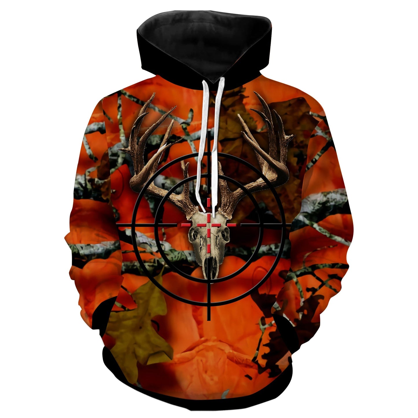 Deer hunting Orange camo full printing Shirt Hunting gift for Men, Women and Kid FSD665