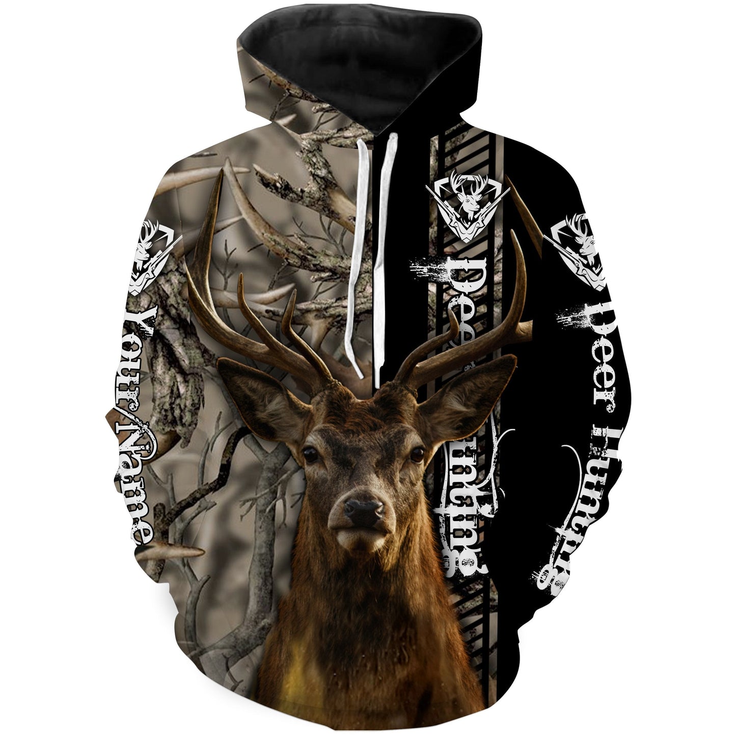 Deer hunting custom Name 3D All over print Shirts Personalized hunting gifts FSD470