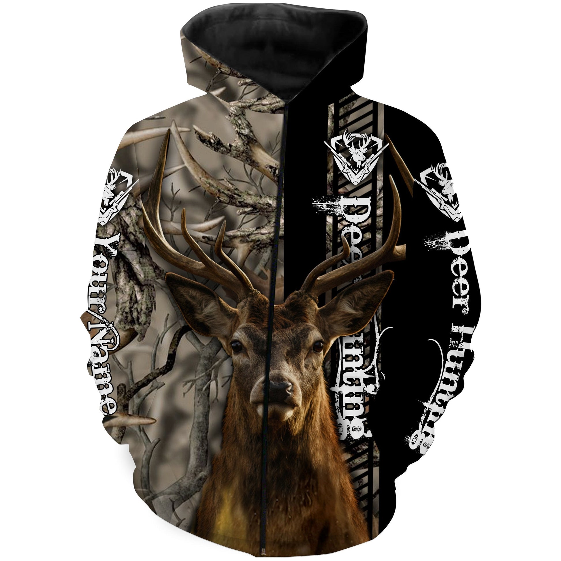 Deer hunting custom Name 3D All over print Shirts Personalized hunting gifts FSD470