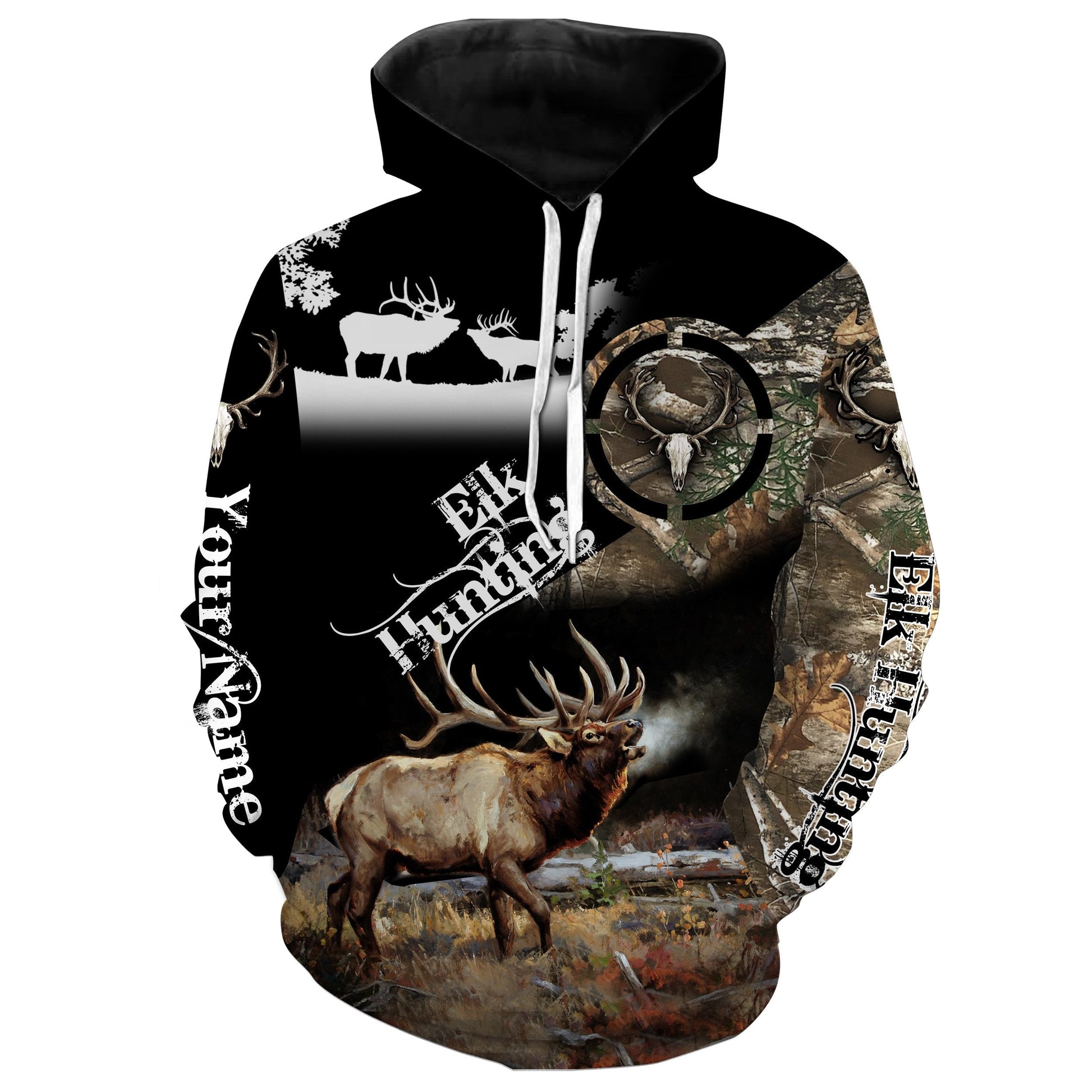 Best Elk hunting Custom Name 3D All over print Shirts