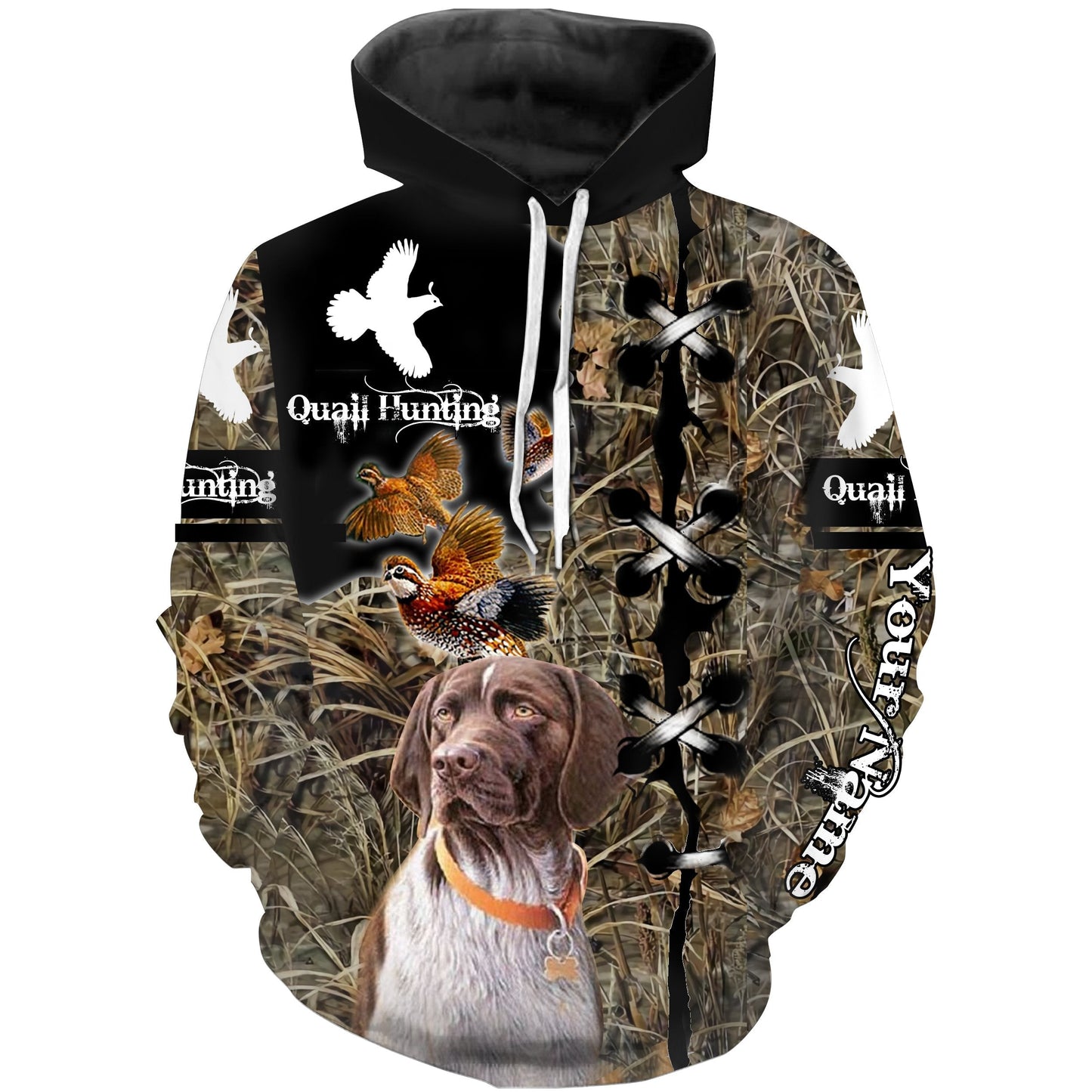 Quail hunting Custom Name 3D All over print Shirts