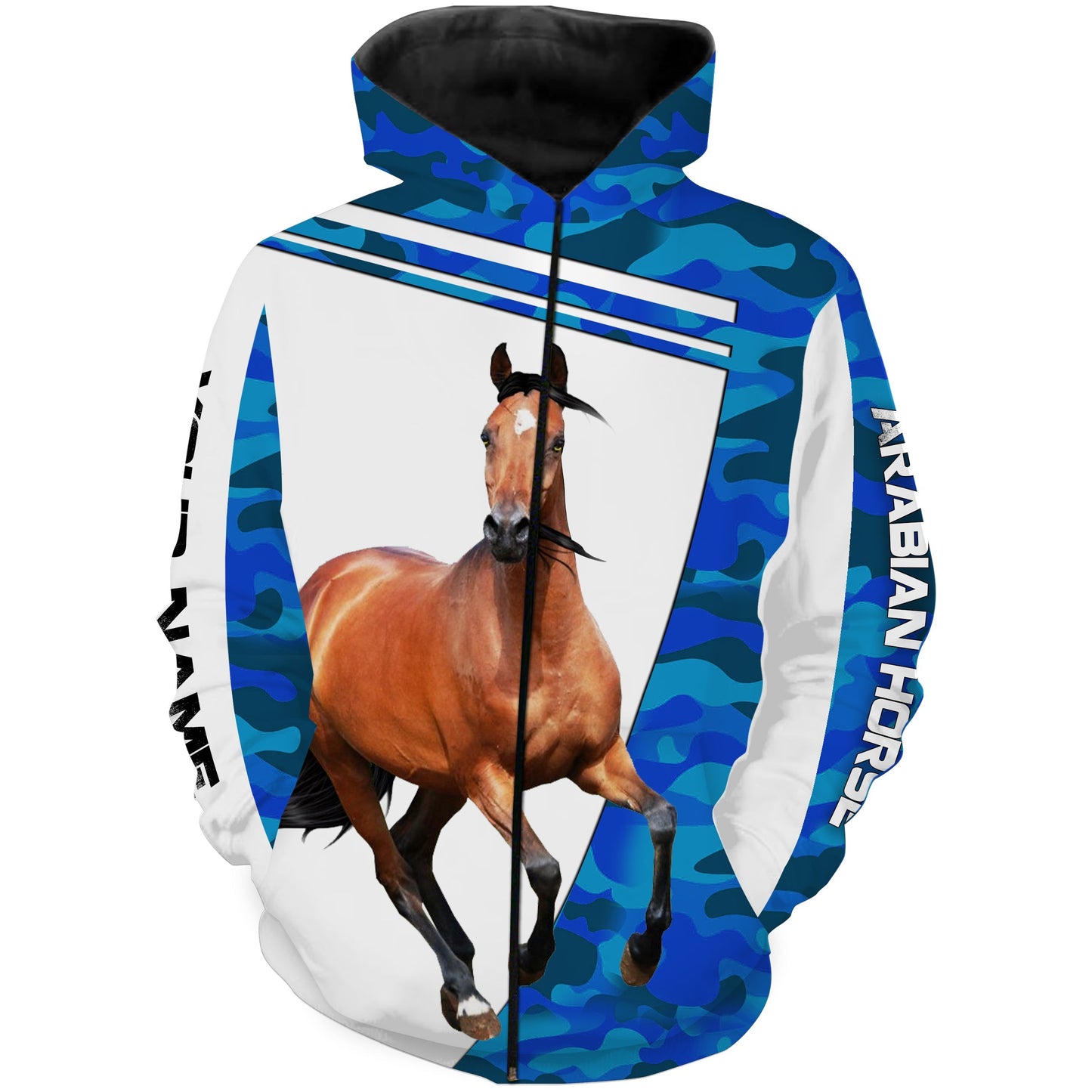 Arabian Horse custom Name 3D All over print Hoodies, Shirt Gift ideas for horse lovers FSD503