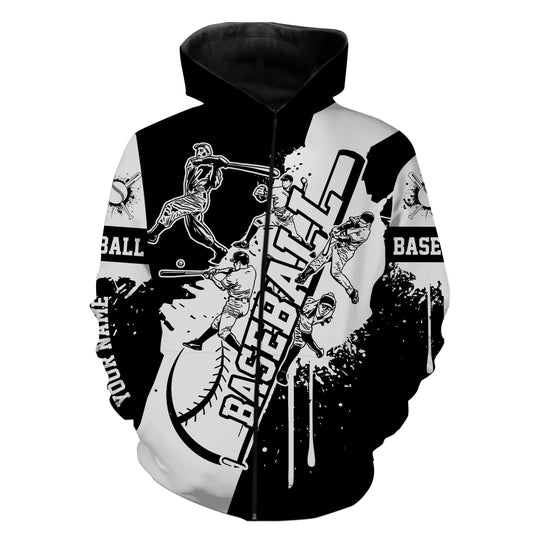 Personalized Baseball shirt Men Women custom Name 3D Full printing Hoodie