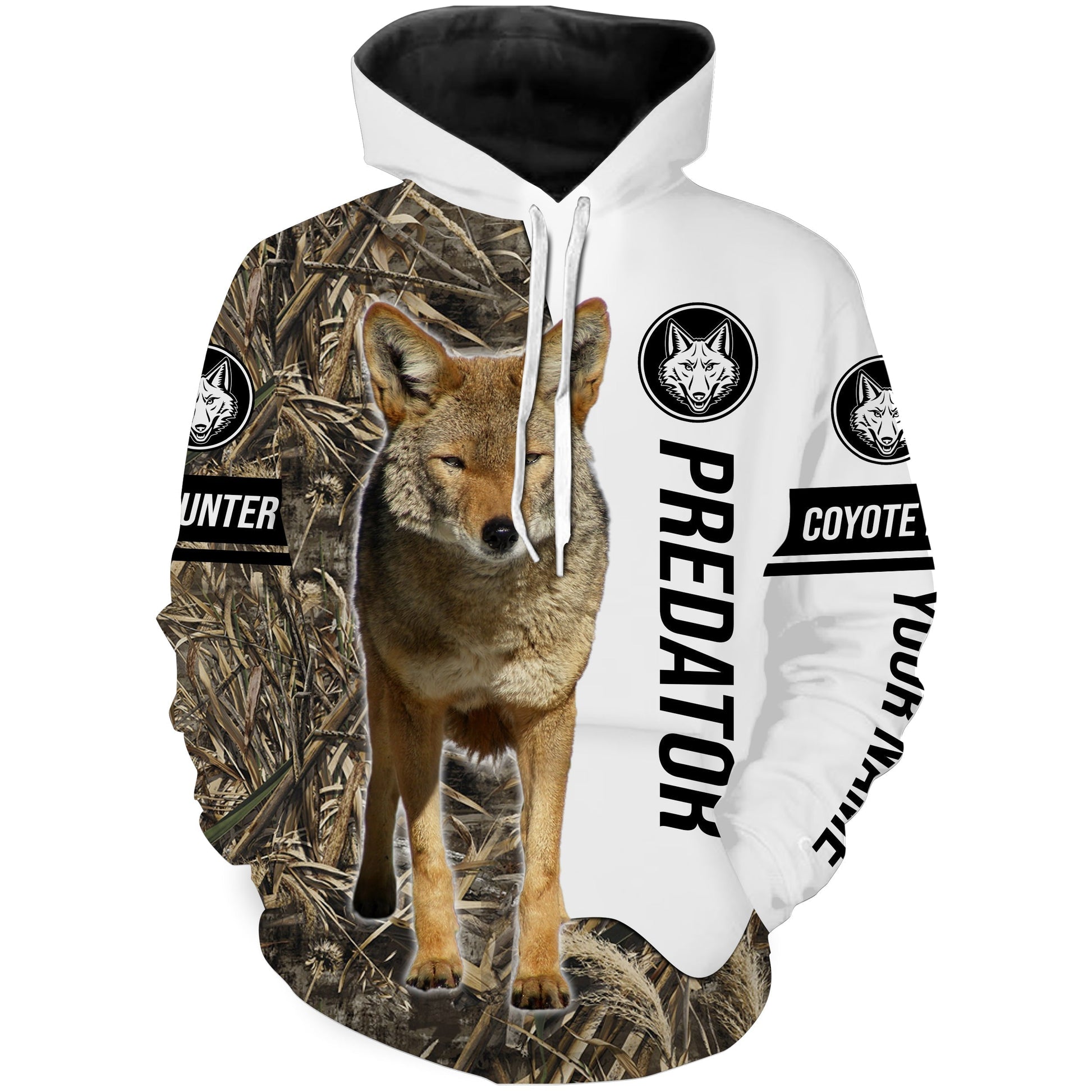 Predator Coyote Hunting All over printed Shirt Hoodie