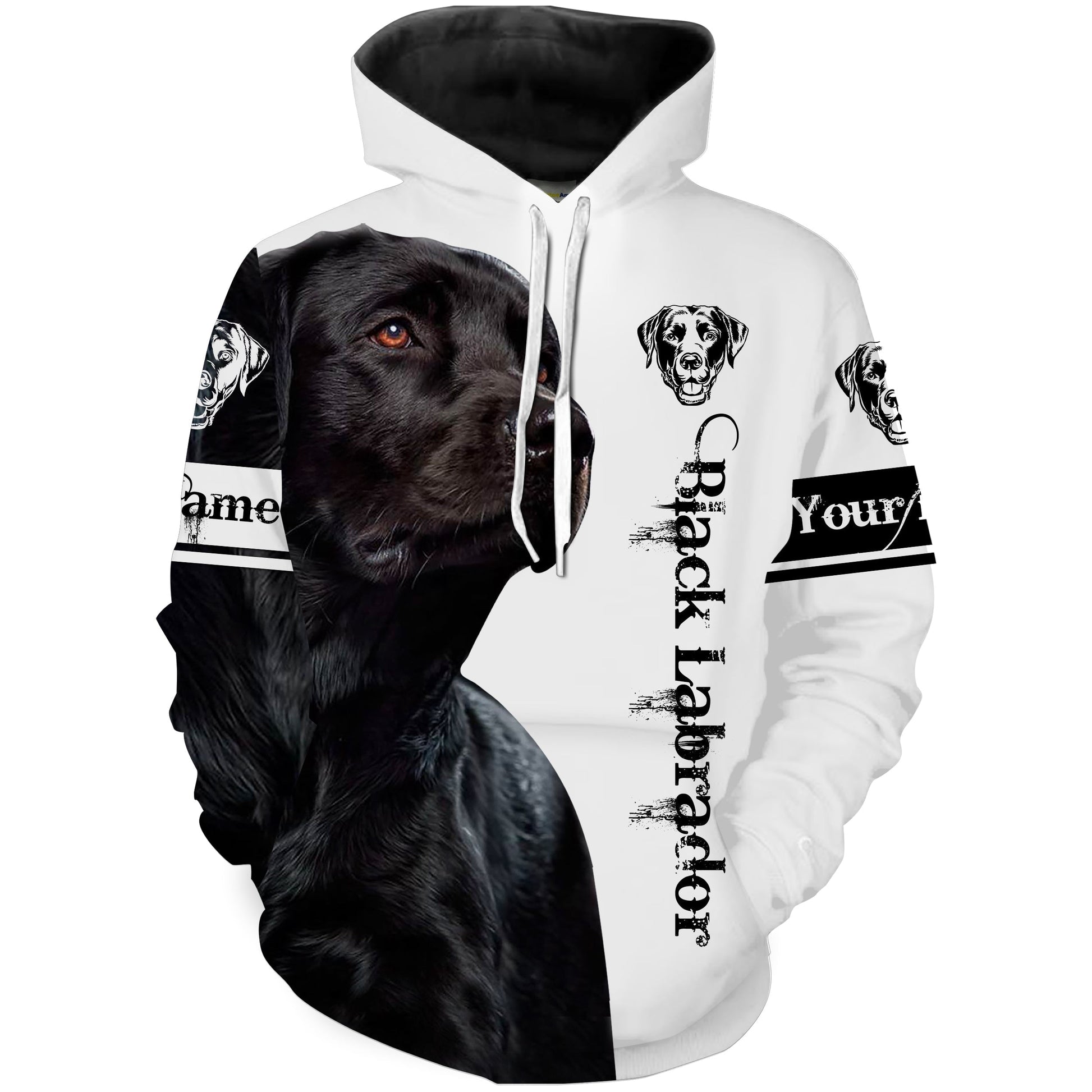 Black Lab 3D All Over Printed Shirts Hoodie Hoodie