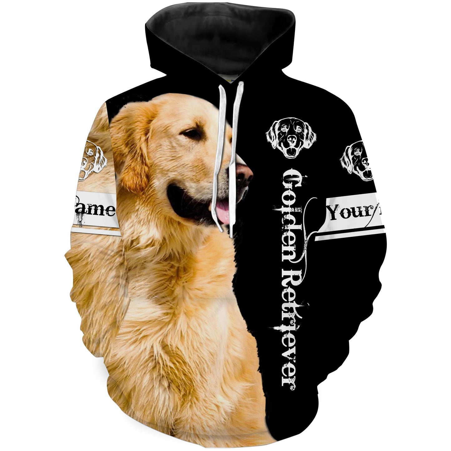 Golden Retriever 3D All Over Printed Shirts Hoodie Hoodie