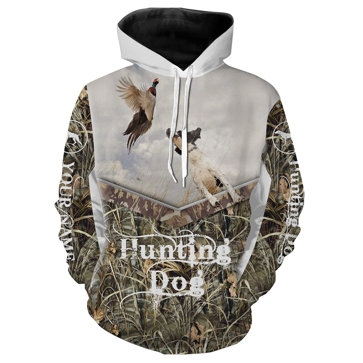 Best Hunting Dog Custom Name 3D All over print T-shirt, Long sleeves, Hoodie, Zip up hoodie Plus size - FSD131