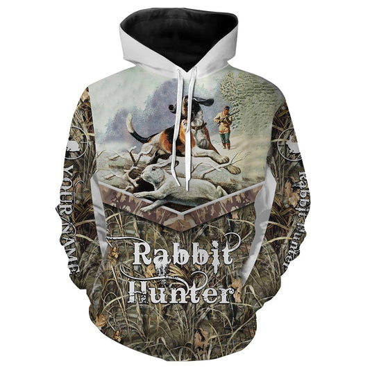 Rabbit hunting Custom Name 3D All over print Shirts