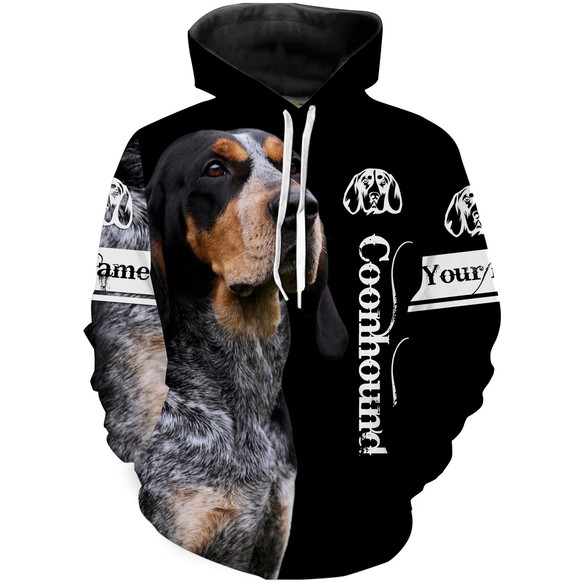 Coonhound 3D All Over Printed Shirts Hoodie Hoodie