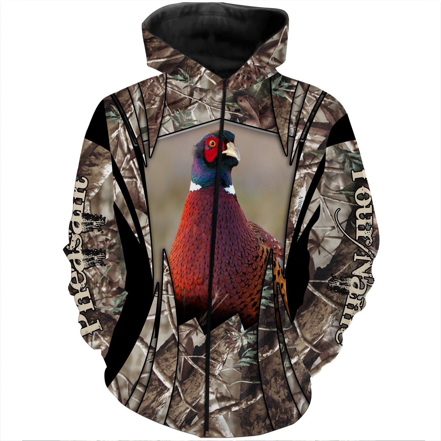 Pheasant hunting custom Name 3D All over print Shirt Upland bird hunting gifts FSD693