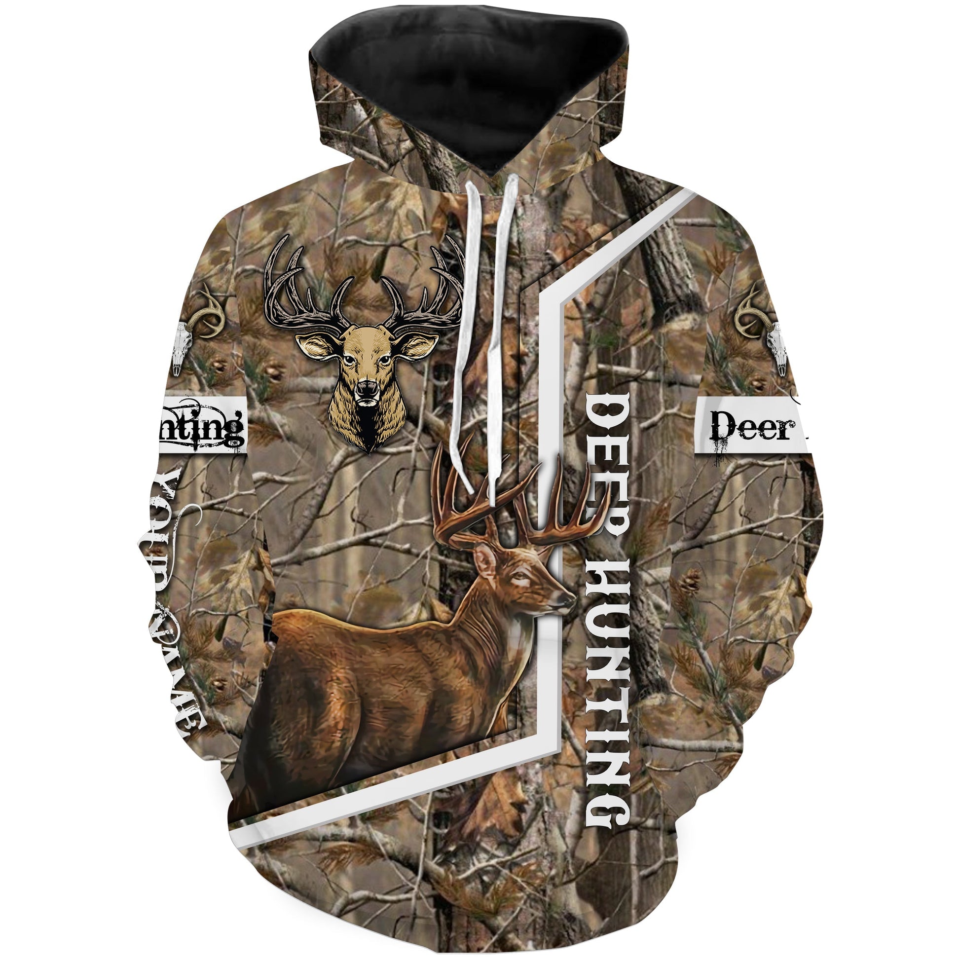 Beautiful Deer hunting custom Name All over print Shirt, Hoodie for Men, Women FSD493