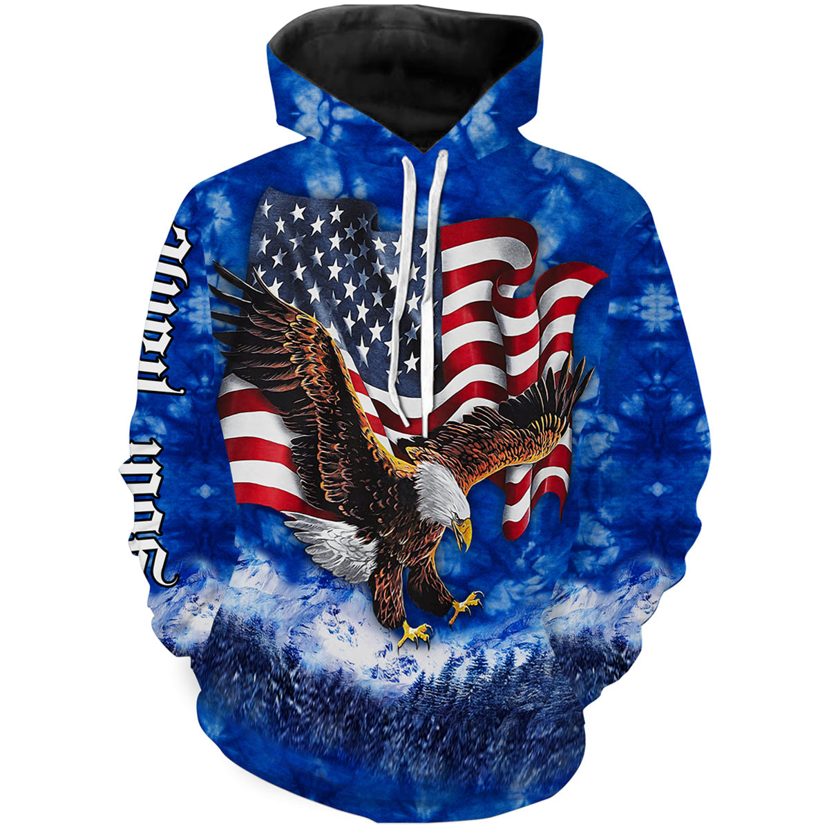 American Eagle shirt Custom Name 3D Full printing Shirts Personalized Eagle Love Eagles Patriotic gift FSD953 Hoodie