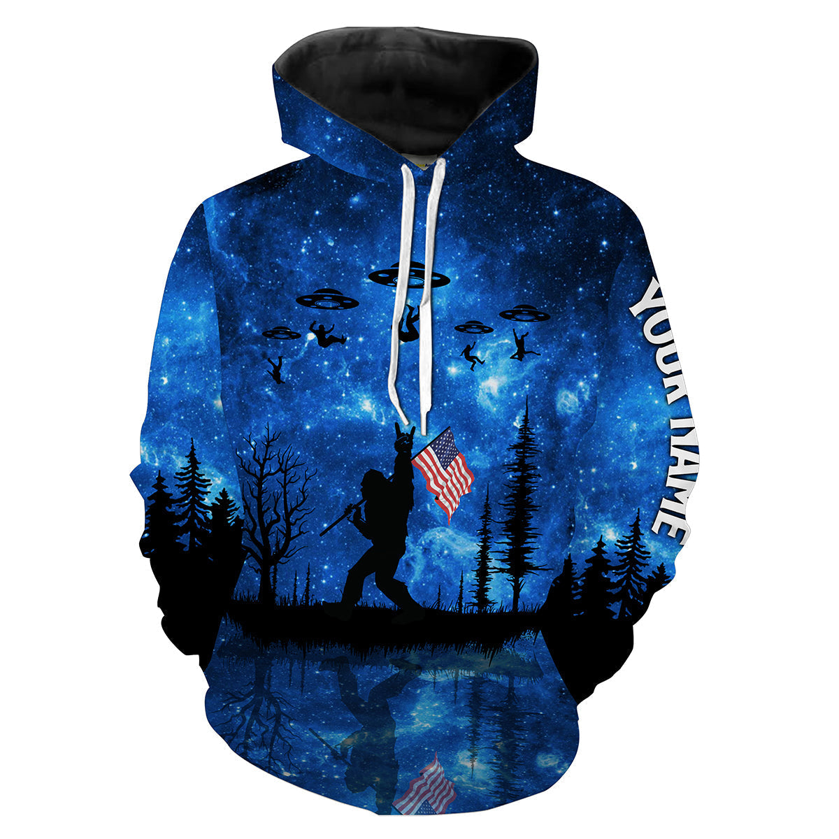 Customized Bigfoot Shirt 3D All Over Print Hoodie