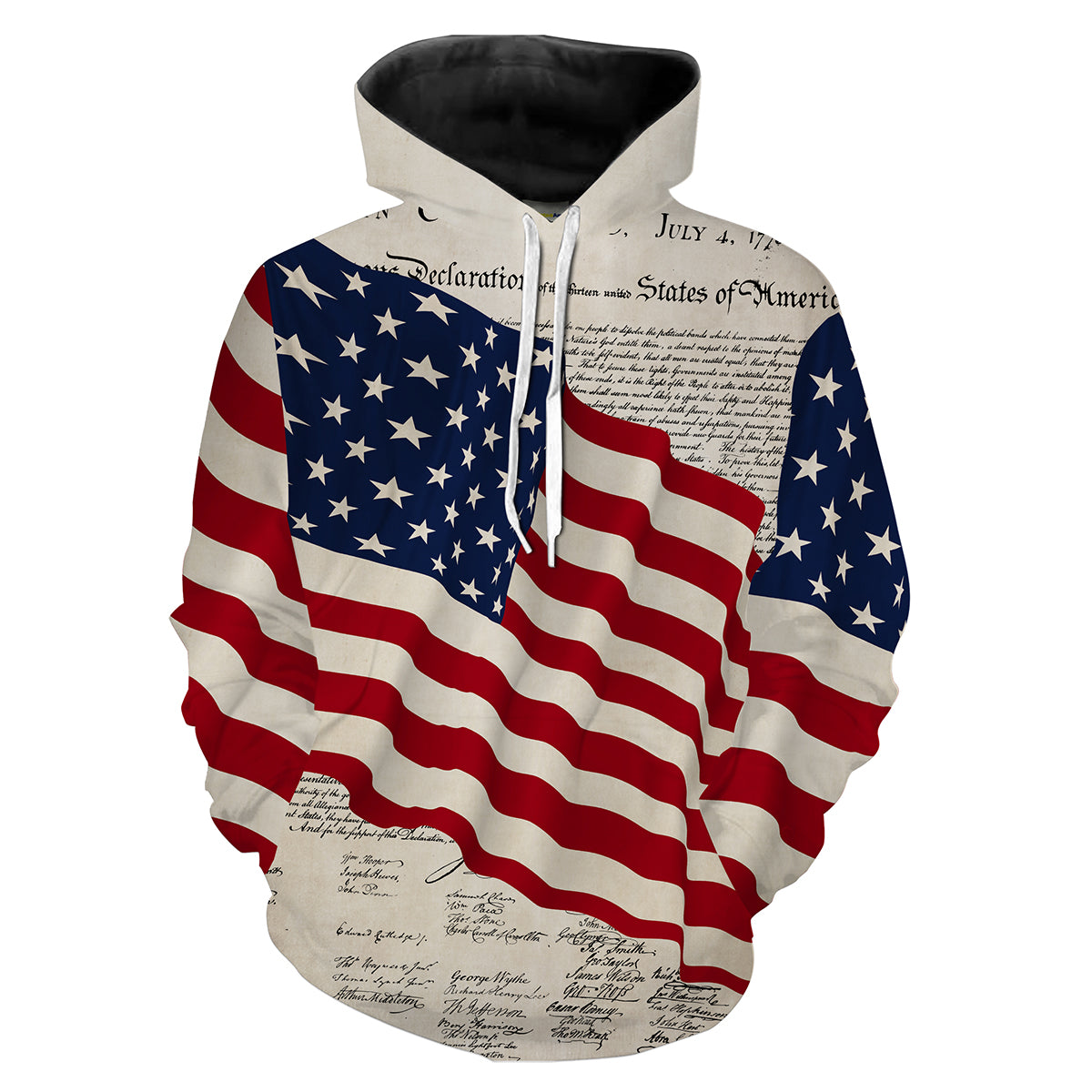 Patriotic American Flag Shirt 3D All Over Print For 4Th July  Hoodie Hoodie