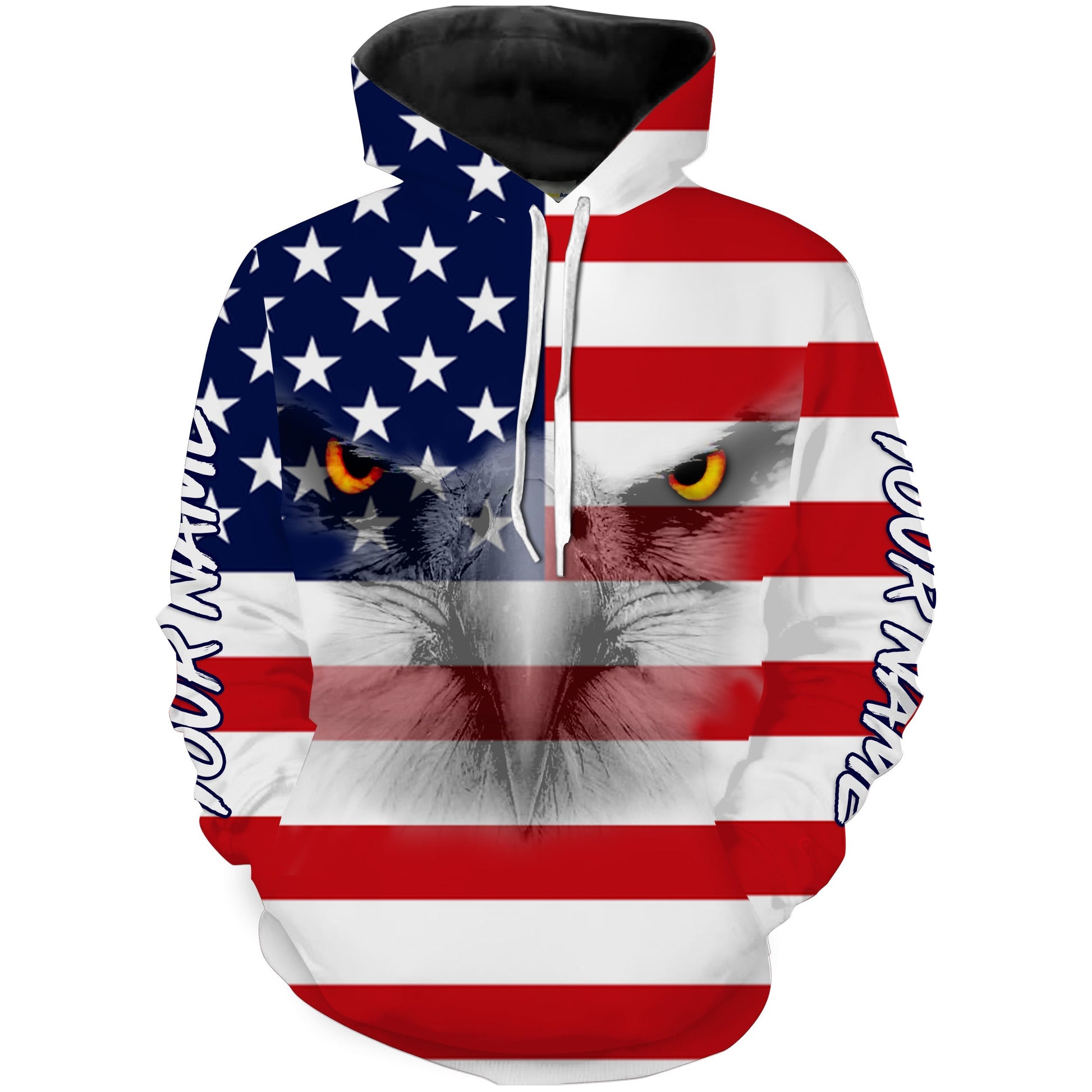 Eagle American Flag 3D Shirt Hoodie Hoodie