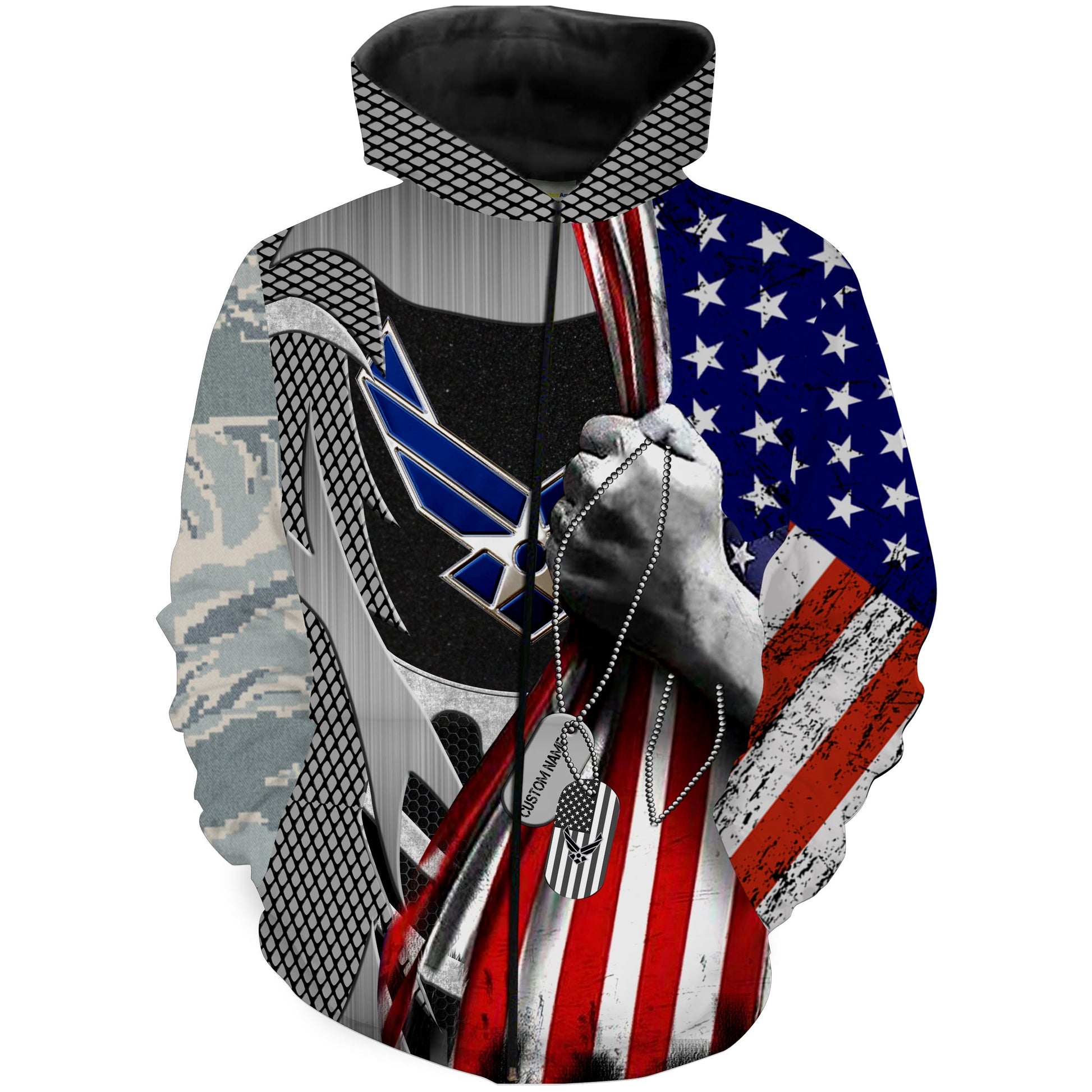 US Air Force Personalized 3D Shirt