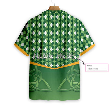 Ireland Personalized Name Custom Hawaiian Shirt Shirt