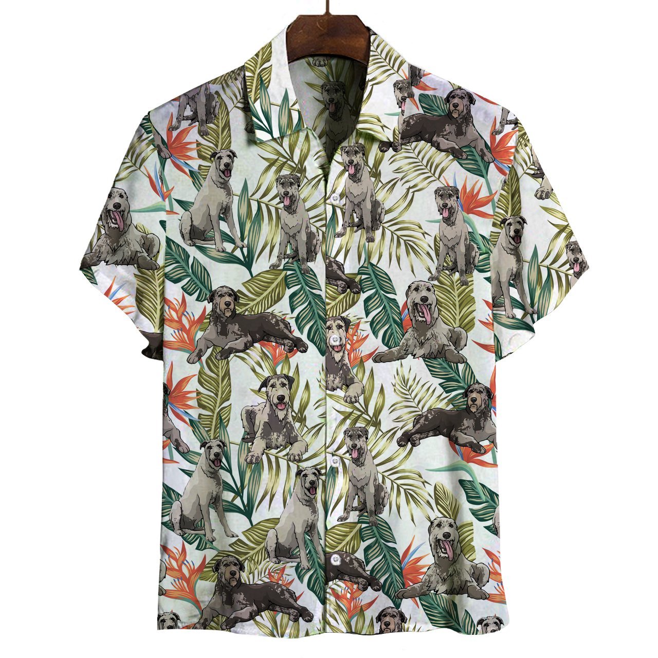 Irish Wolfhound - Hawaiian Shirt