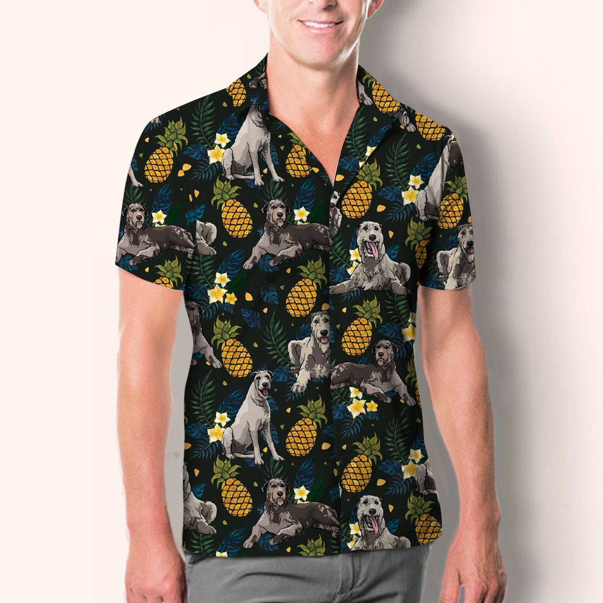 Irish Wolfhound - Hawaiian Shirt