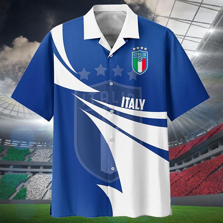 Italy Football Hawaiian Shirt | For Men & Women | Adult | HW8791