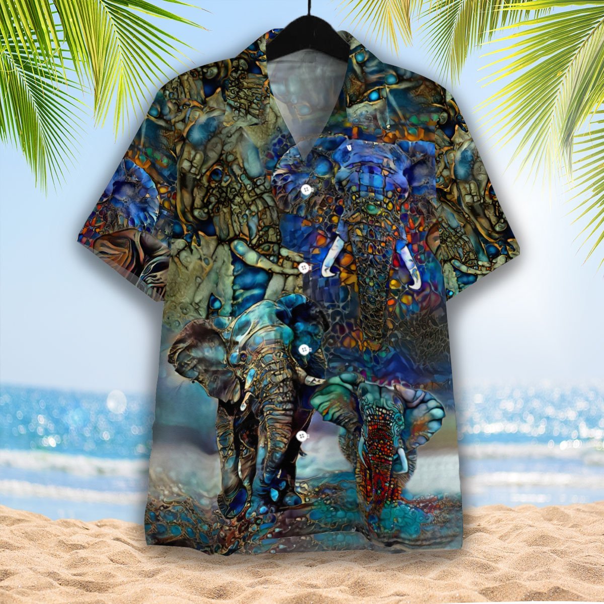 OragonTee Elephant Hawaiian Shirt | For Men & Women | Adult | HW2425