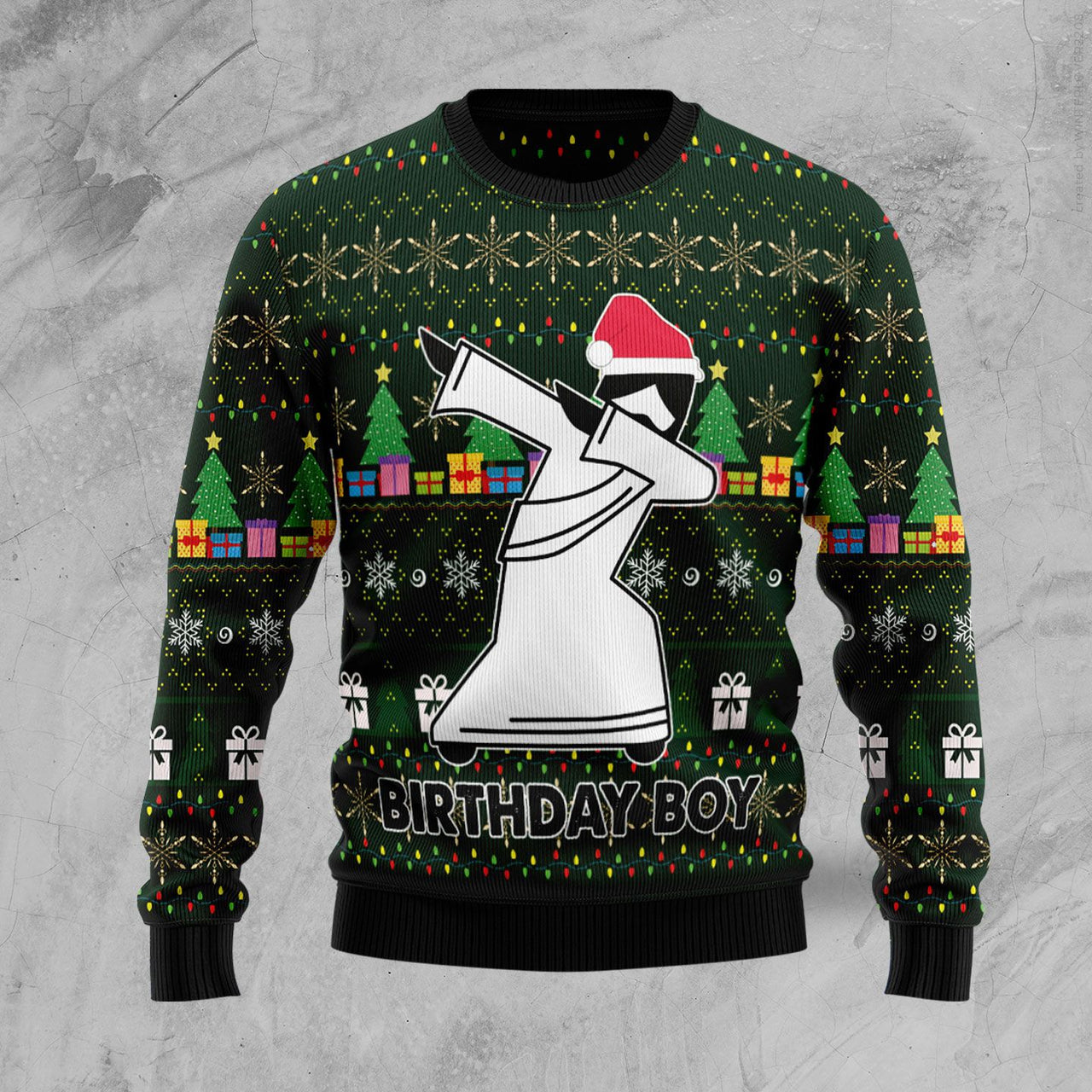 Jesus Birthday Boy Ugly Christmas Sweater 